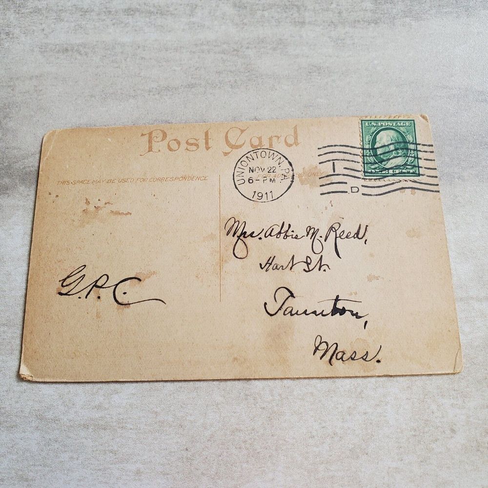 Vintage Postcards Lot Of 6 Crooked River Or Lake Champlain Columbian High School - Picture 9 of 12